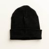 Back of black beanie