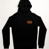 Animals Australia logo on front of black hoodie